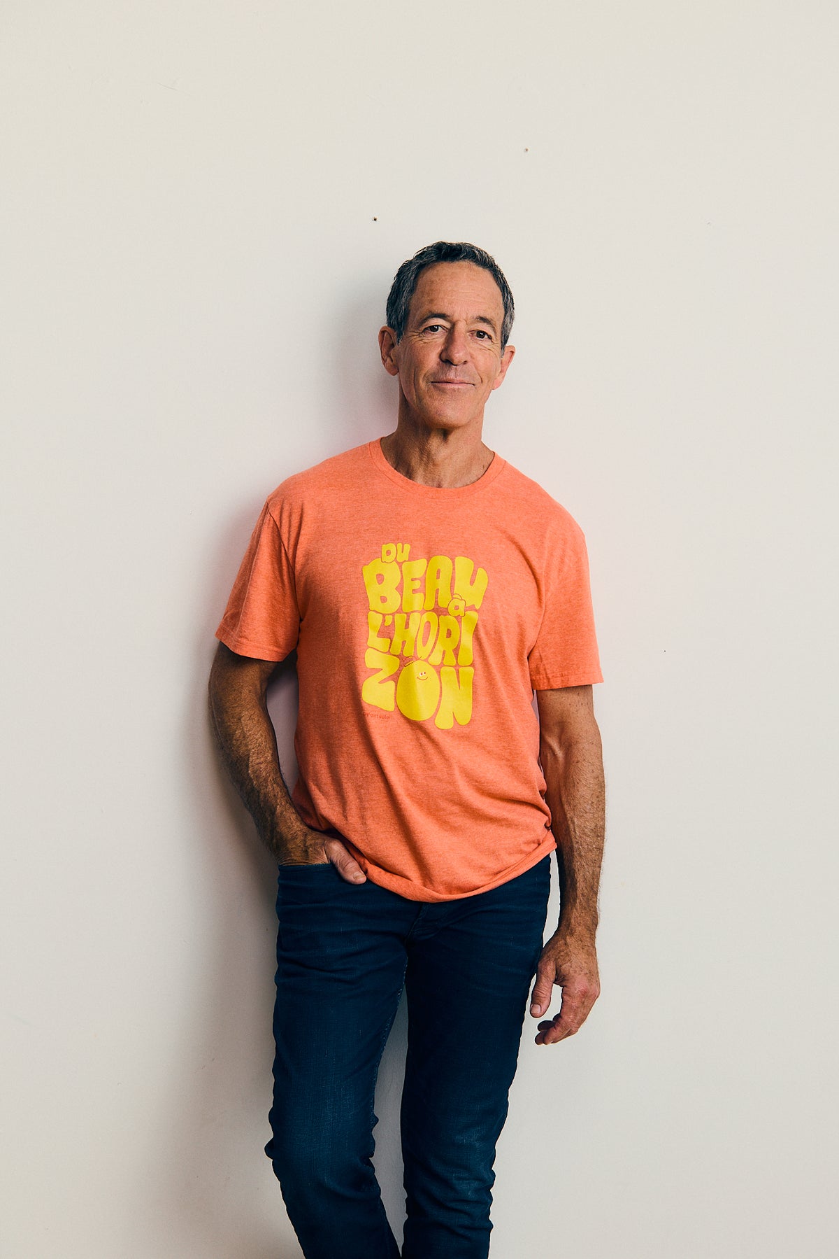 T-shirt adulte orange