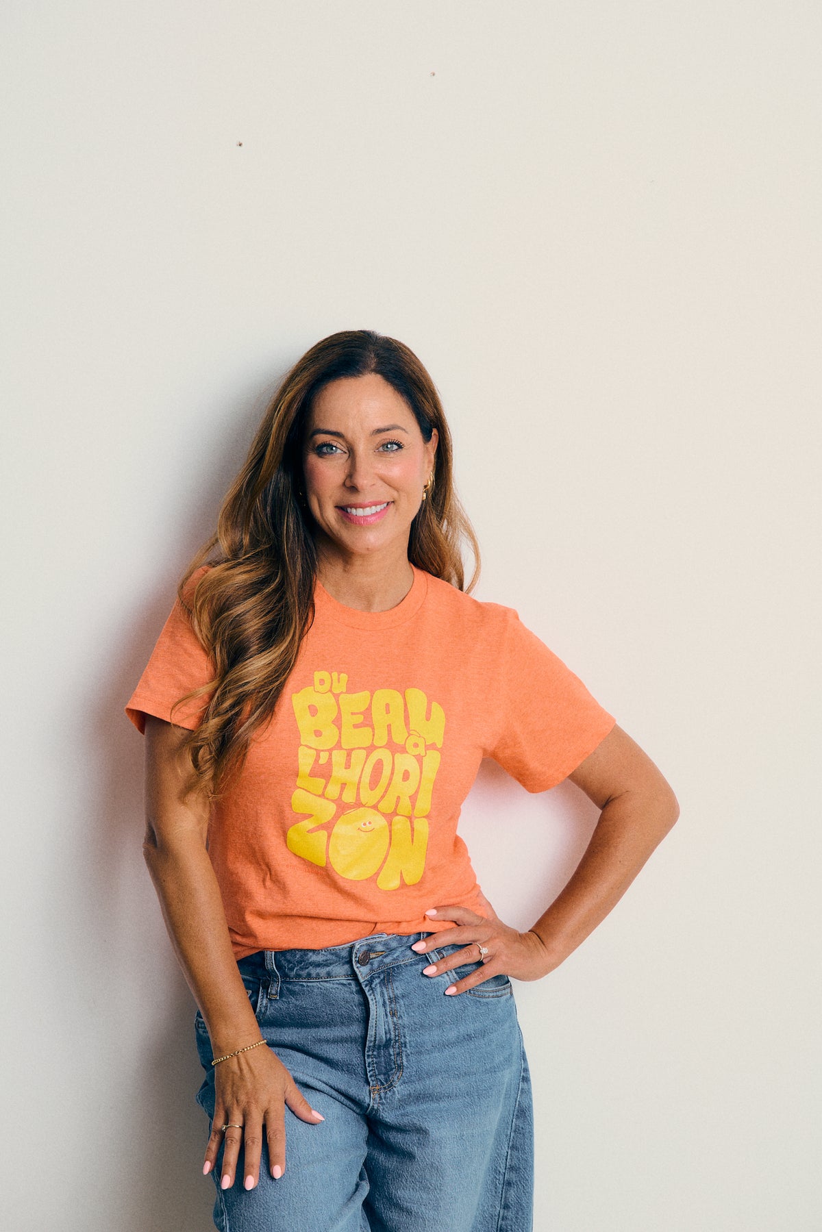 T-shirt adulte orange