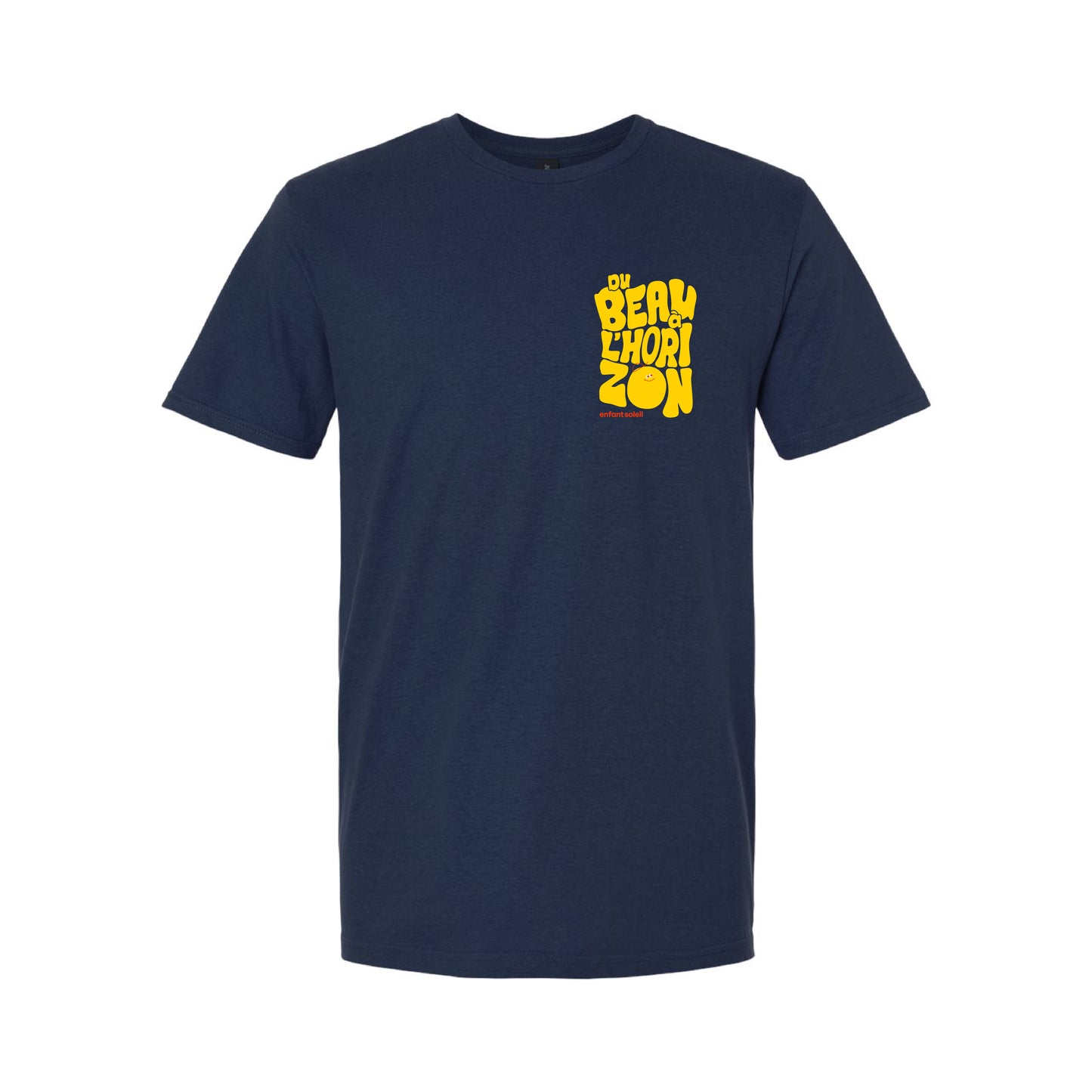 T-shirt adulte marine