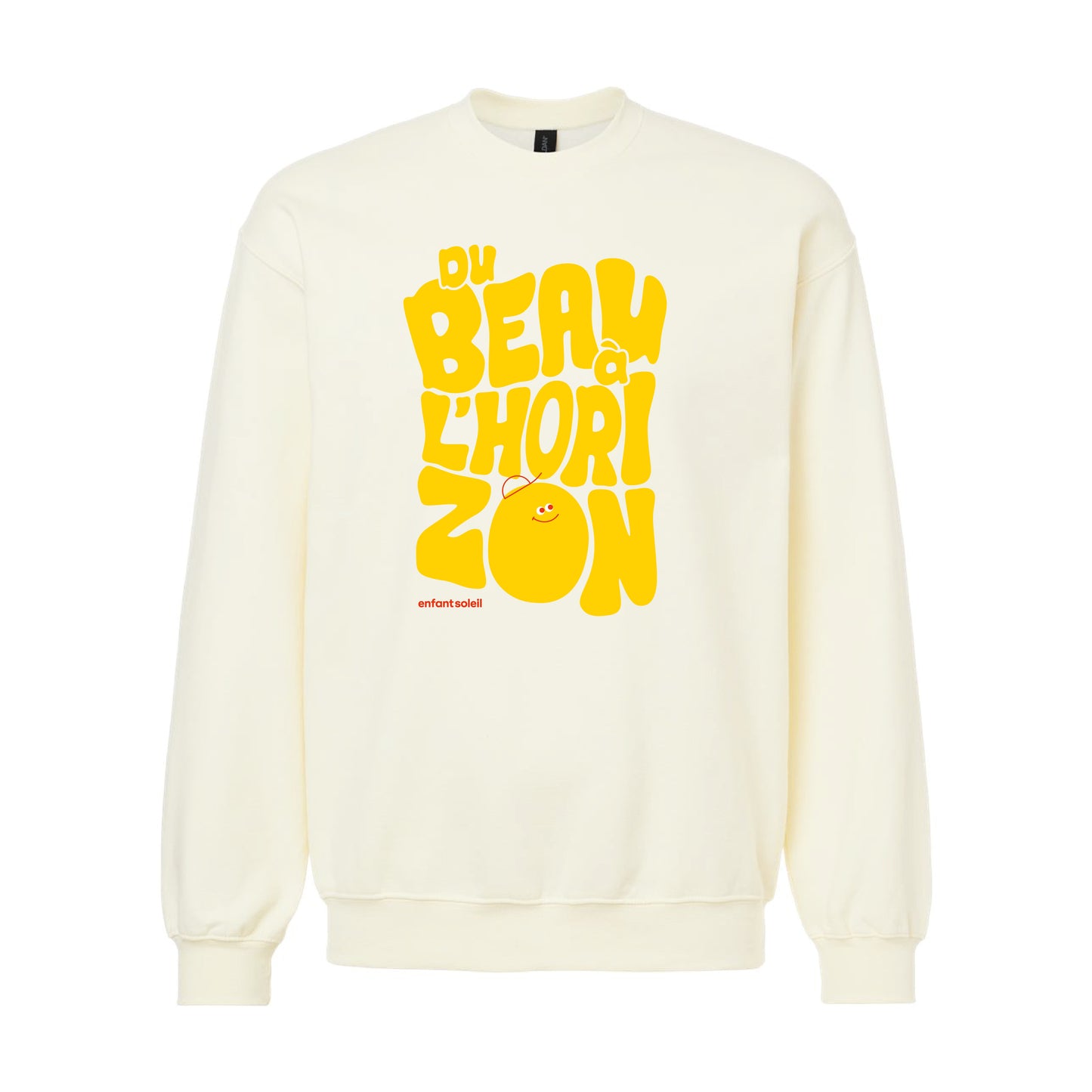 Crewneck adulte blanc cassé