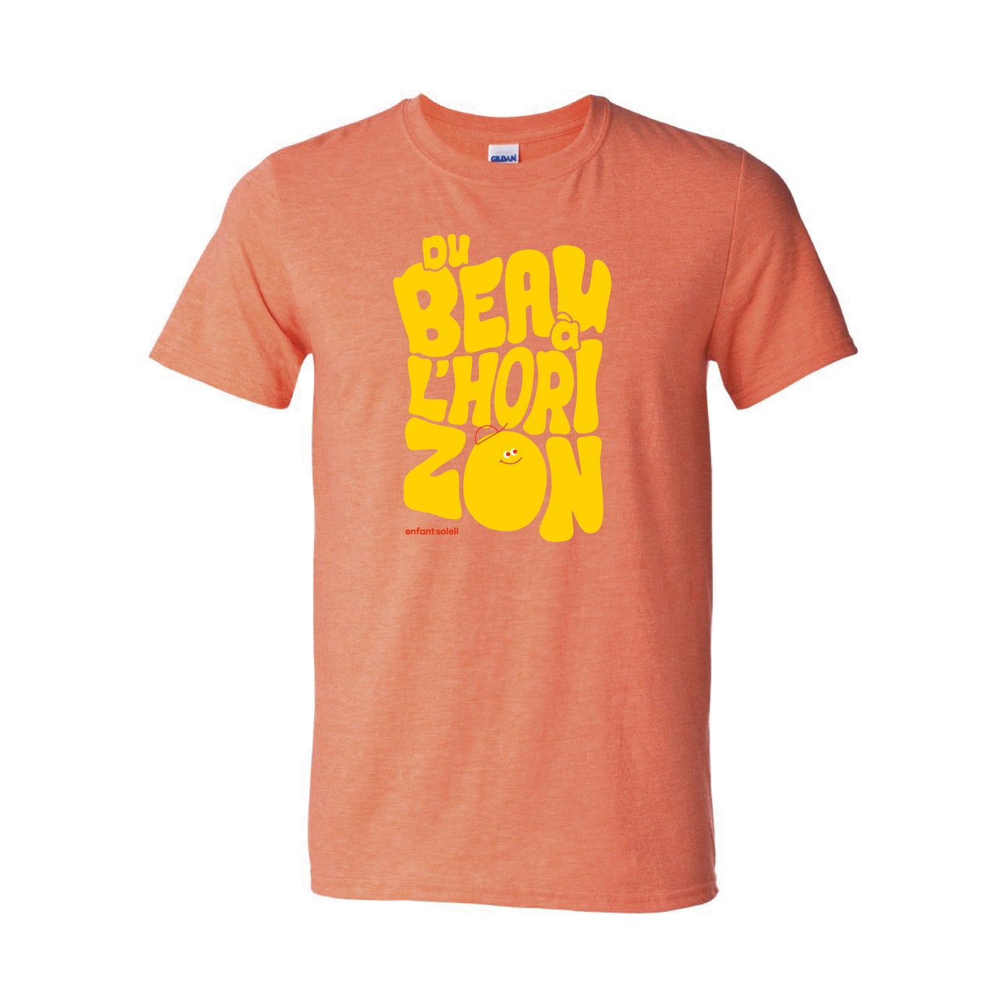 T-shirt adulte orange